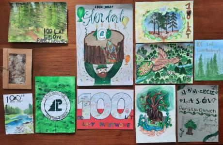Wyniki Konkursu plastycznego z okazji 100-lecia Lasów Państwowych